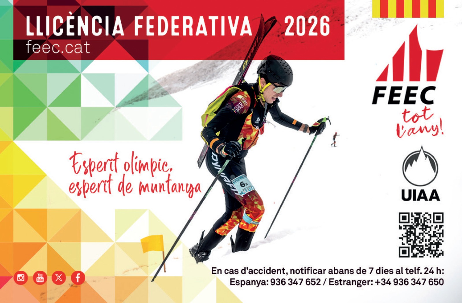 FEDERA'T 2026: renovació llicències FEEC - habilitació FEDME