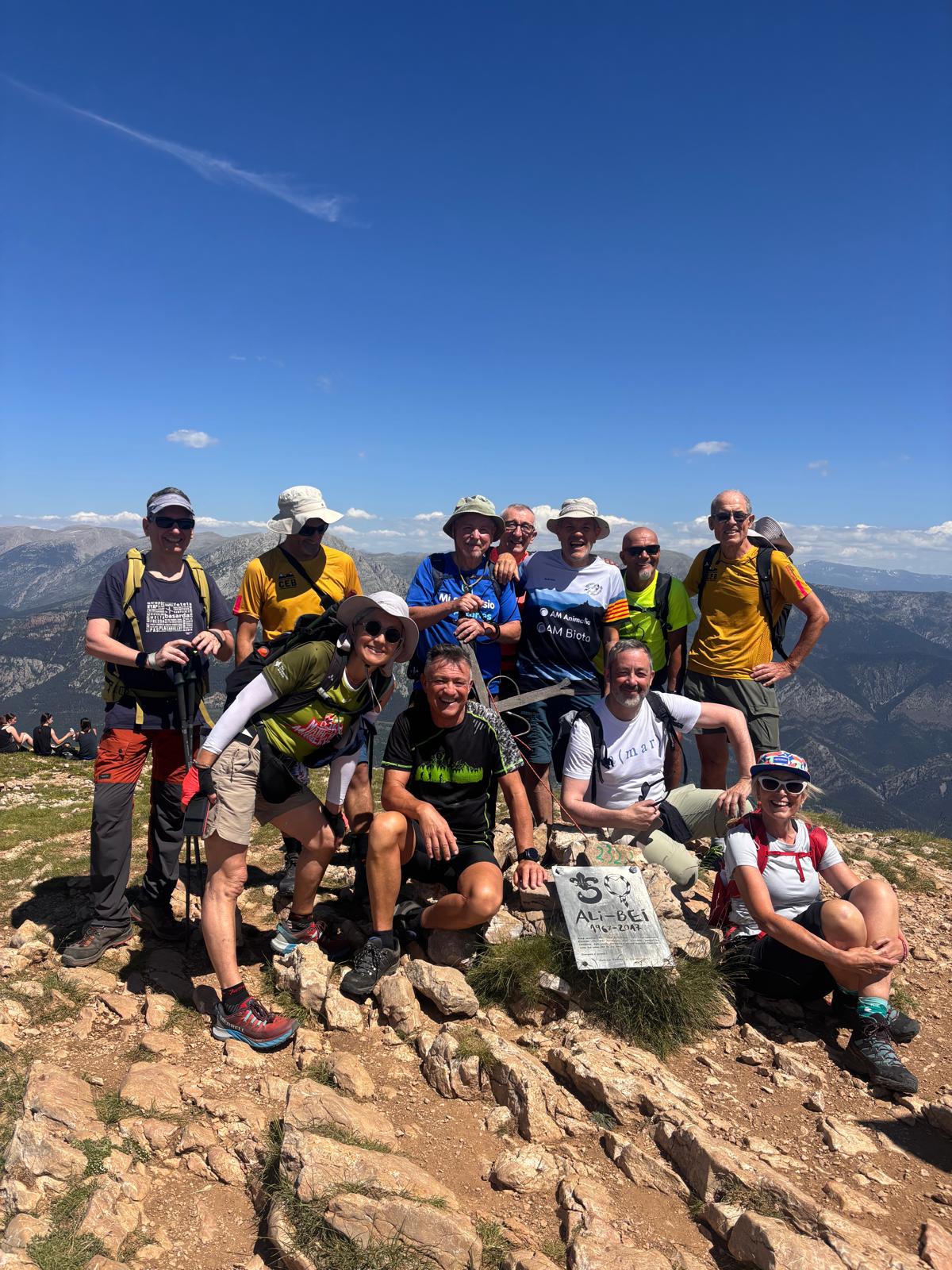 Tancament temporada Excursionisme 2025-2026. Ascensió a la Gallina Pelada