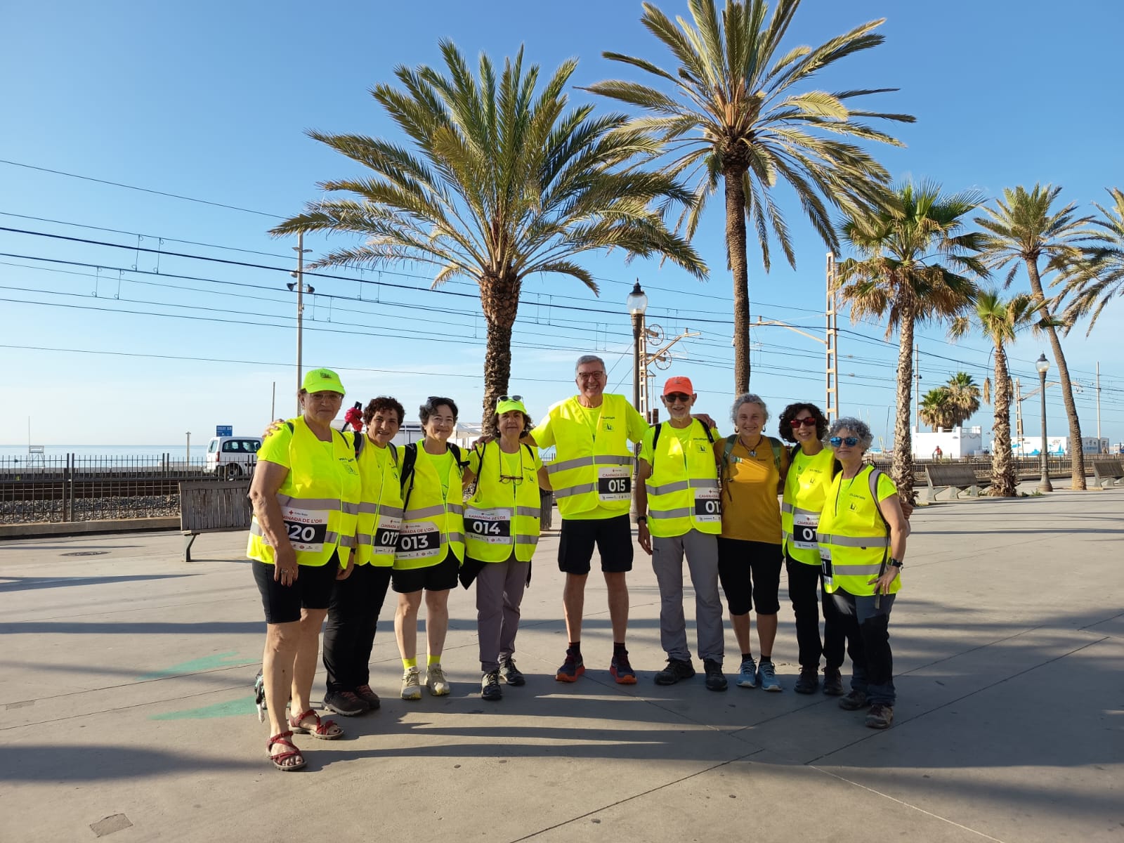 Hem acompanyat la Caminada de l'Or de Creu Roja Badalona
